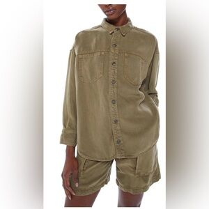 Mother Piece of Work Button Down Shirt